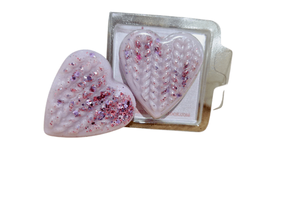 JM Amber Lavender Hearts