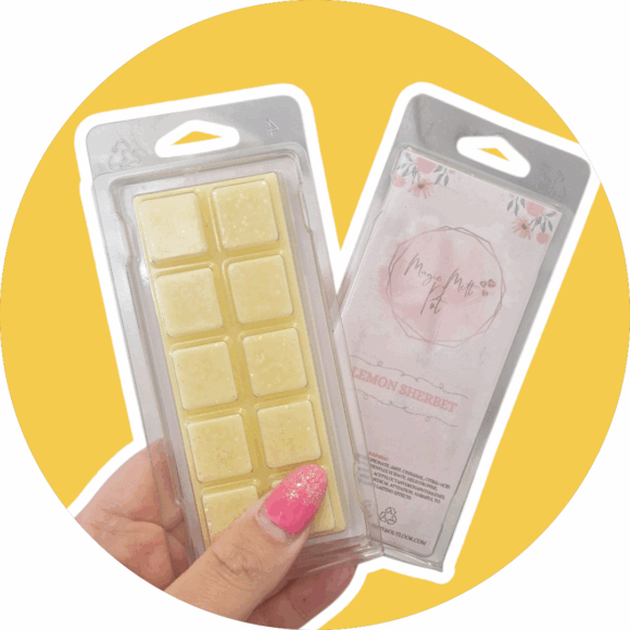 Lemon Sherbet Snap Bar