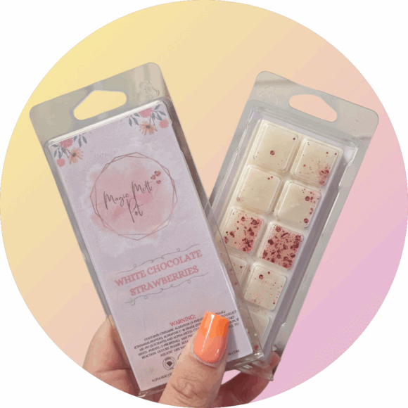 White Chocolate Strawberries Snap Bar